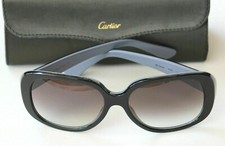 CARTIER REA Sonnenbrille - Klavierlackoptik schwarz, Verlaufgläser, neuwertig