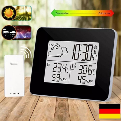 Digital funkuhr wetterstation - digital,