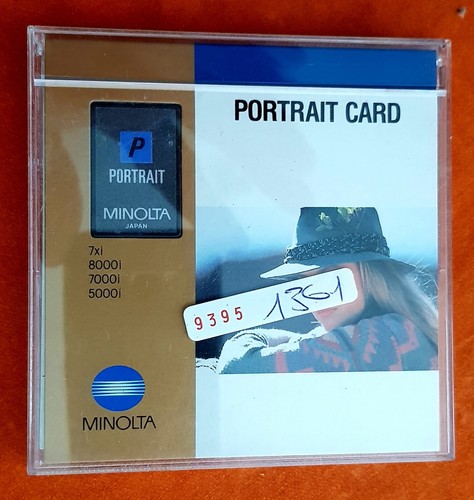 Minolta card portrait - portrait,