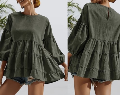 Damen long bluse - damen, tunika
