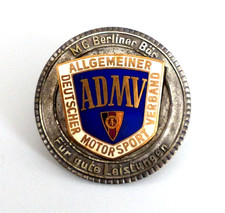 ADMV DDR Plakette emailliert