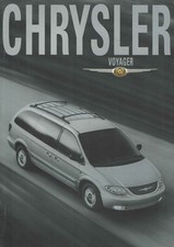 Original Prospekt CHRYSLER VOYAGER - von 02/2001