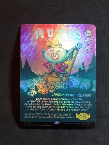 Muxus foil goblin - goblin, deck