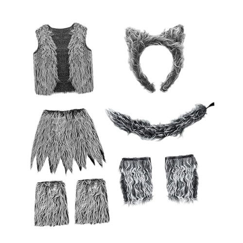 Wolf kostüm set cosplay - wolf,