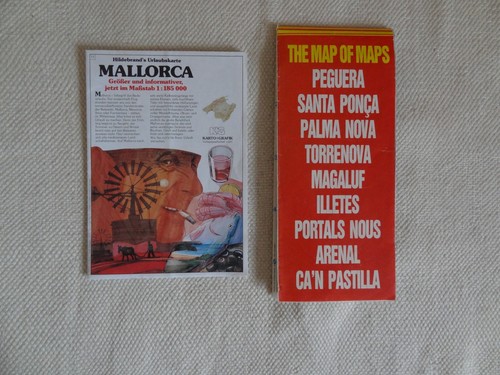 Mallorca landkarte stadtplan - mallorca,