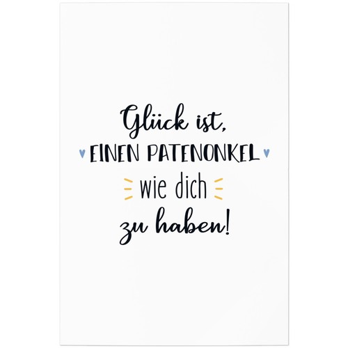 Glück ist einen - einen, patenonkel