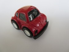 Miniatur VW Käfer rot mit Rückzugsmotor; Midori Japan Beetle; Iserlohn Sparkasse