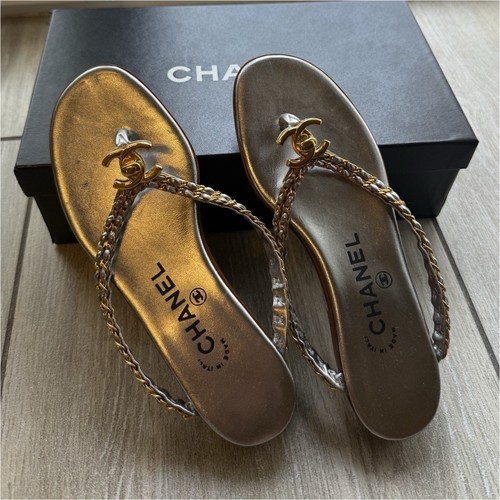 Chanel damen sandalen - chanel,