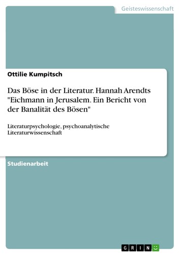 Das böse der literatur - in,