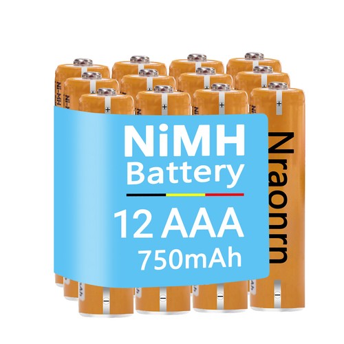 Nimh 750mah akkus - 1.2v,