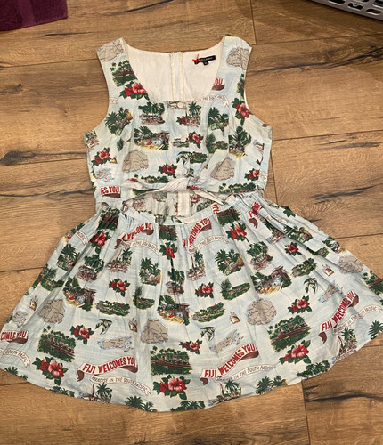 Kurzes pin sommerkleid - sommerkleid, hell