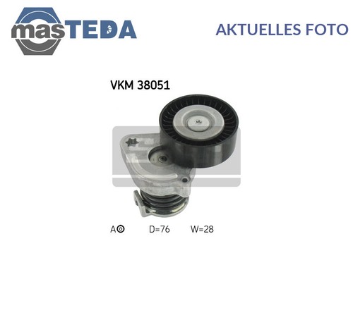 Vkm 38051 spannrolle für - spannrolle,