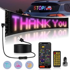 Flexibler LED Anzeigetafel Laufschrift Programmierbar LED-RGB-Panel Leuchtschild