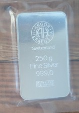 250 g Silberbarren –