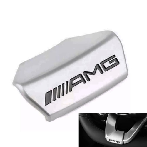 Amg lenkrad emblem silber - lenkrad,