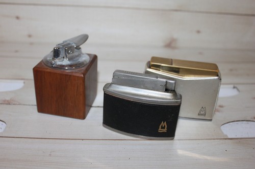 Tischfeuerzeuge 3 vintage - -,