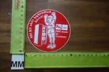 Alter Aufkleber Musik HiFi Audio TV Radio Lautsprecher Boxen KS AKTIV