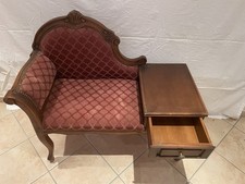 Telefonbank, Sitzbank im Barock Stil, Vintage, Sammler