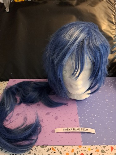 Perücke cosplay kaeya - perücke,