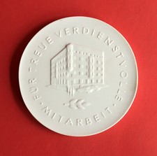 GDR porcelain medal Berlin