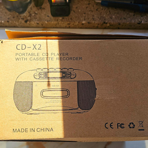 Tragbarer player für - cd-x2, cd-player