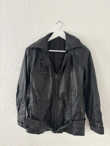 Echtleder jacke damen - m, bis