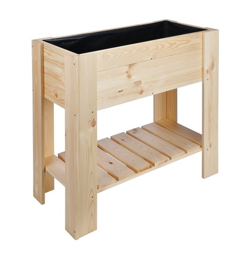 Hochbeet holz pflanzkasten - hochbeet,