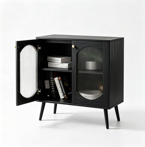 Sideboard türig geriffeltes - sideboard,