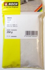 NOCH 09234 (12,76€/kg) Sand 250 g Spur H0-TT-N-Z Neu