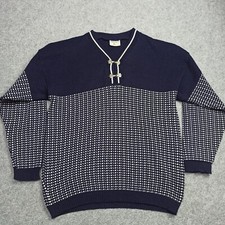 Vintage Herren Wolle Pullover