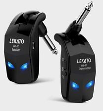 LEKATO 2,4 GHz Kabelloses Funksystem Saz Baglama Gitarre E-Gitarre Violine