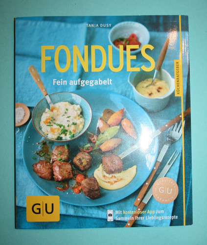 Buch fondues fein aufgegabelt - fondues,