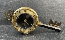 Vintage SWIZA Tischuhr, Schlüsseluhr, Wecker, 8 Tage Uhrwerk (U 105)