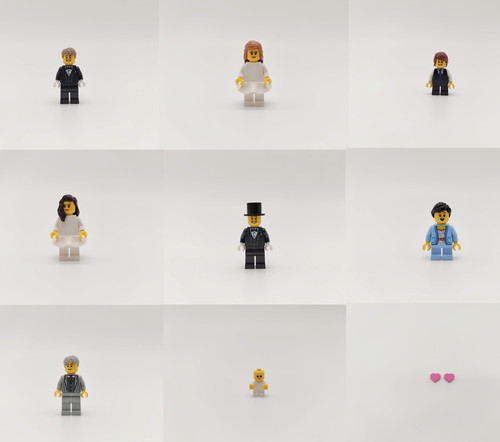 Lego minifiguren braut - lego,