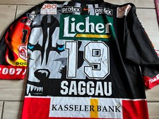 EC Kassel Huskies Trikot *Saggau* Schwarz