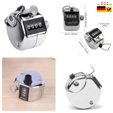 Personenzähler Handzähler mechanisch Stückzähler Mengenzähler Metall Counter KA