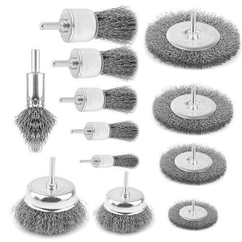Wire brush drill set - wire,