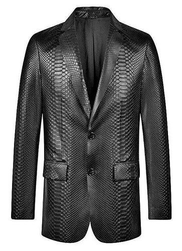 Herren bester schwarz python - bester,
