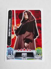 Star Wars Karten - force attax-  Darth Sidious