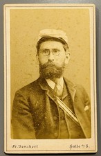 CDV CORPS BORUSSIA Halle LUSATIA Leipzig (KSCV) datiert 1886