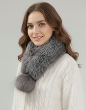 Schal aus natürlichem