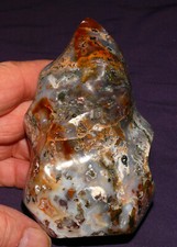 Ozean-Jaspis, Skulptur Flamme