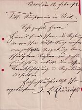 BI102-L.A.S-JAKOB LORENZ ÜDISÜHLI-MALER-GRAVEUR-SCHWEIZ-BASEL-1892