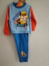 JUNGEN BOB DER BAUMEISTER PYJAMA ALTER 18-24 MONATE NEU