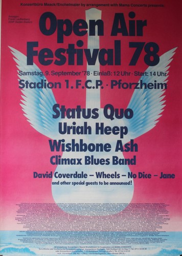 Open air festival status quo - status,