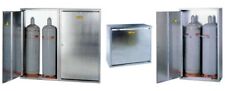 Gas Flaschenschrank 2 x 33 kg Gasflaschenschrank Gasflaschen Schrank m. Rückwand