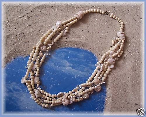 Muschel collier neu halskette - collier,