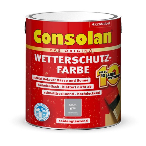 Consolan wetterschutzfarbe 5 - wetterschutzfarbe, 2,5
