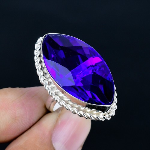 Lila turmalin marquise - lila,