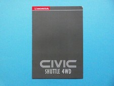 Prospekt / Katalog / Brochure Honda Civic Shuttle 4WD